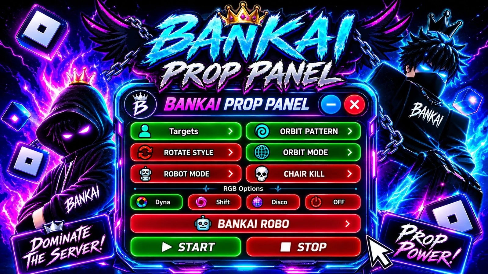 BANKAI PROP PANEL SCRIPT 👑 (BY BANKAIxCo.OWNER_ARUP)