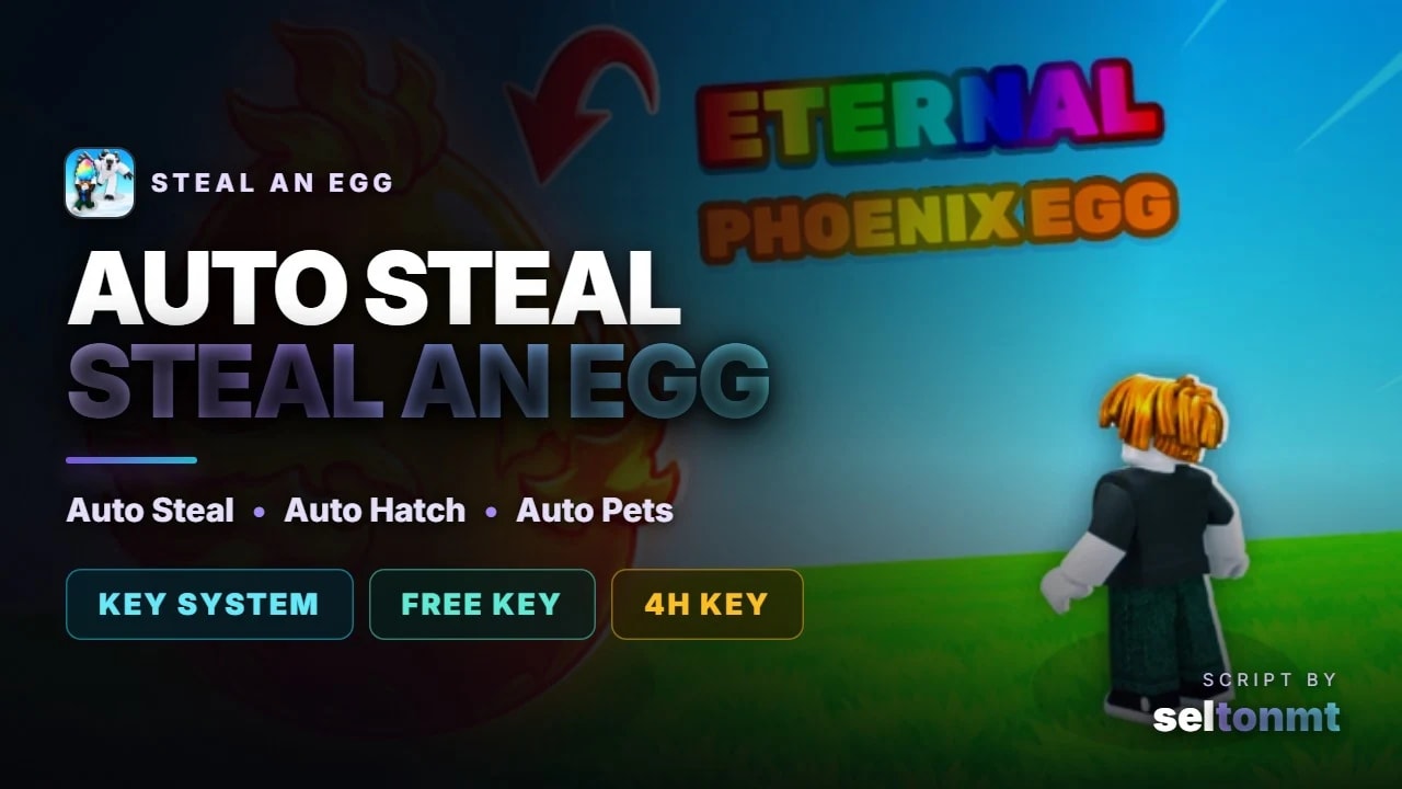 Auto Steal, Carry, Hatch & Upgrades | Free Key