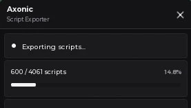 Axonic Script Dumper