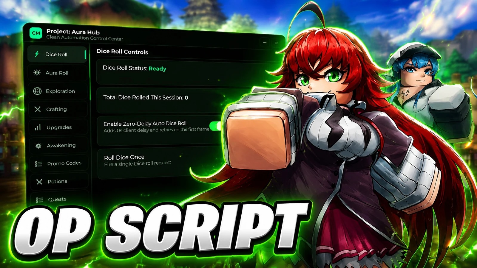 INSTANT AUTO ROLL + AUTO QUEST + AUTO COLLECT LOOTS + MORE