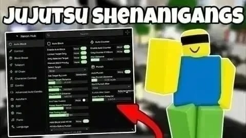 Jujutsu Shenanigans Kill Aimbot Auto Block Chams ESP Noclip