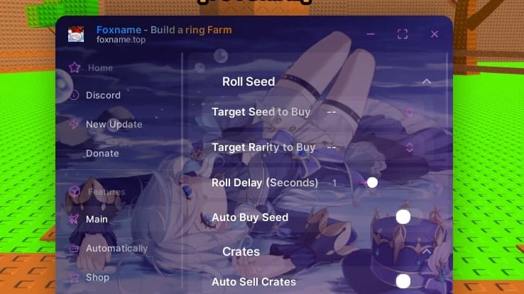 Build a Ring Farm: Auto Farm, Auto Buy, Auto Sell 