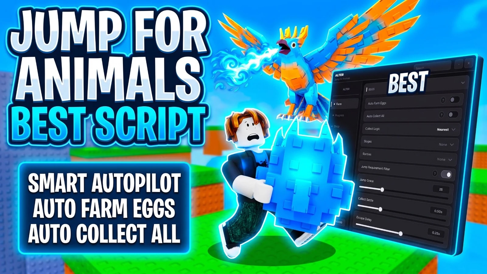 Smart Autopilot | Auto Farm Eggs | Auto Hatch Eggs & MORE