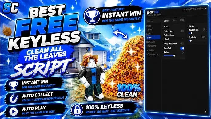 [KEYLESS] CLEAN ALL THE LEAVES