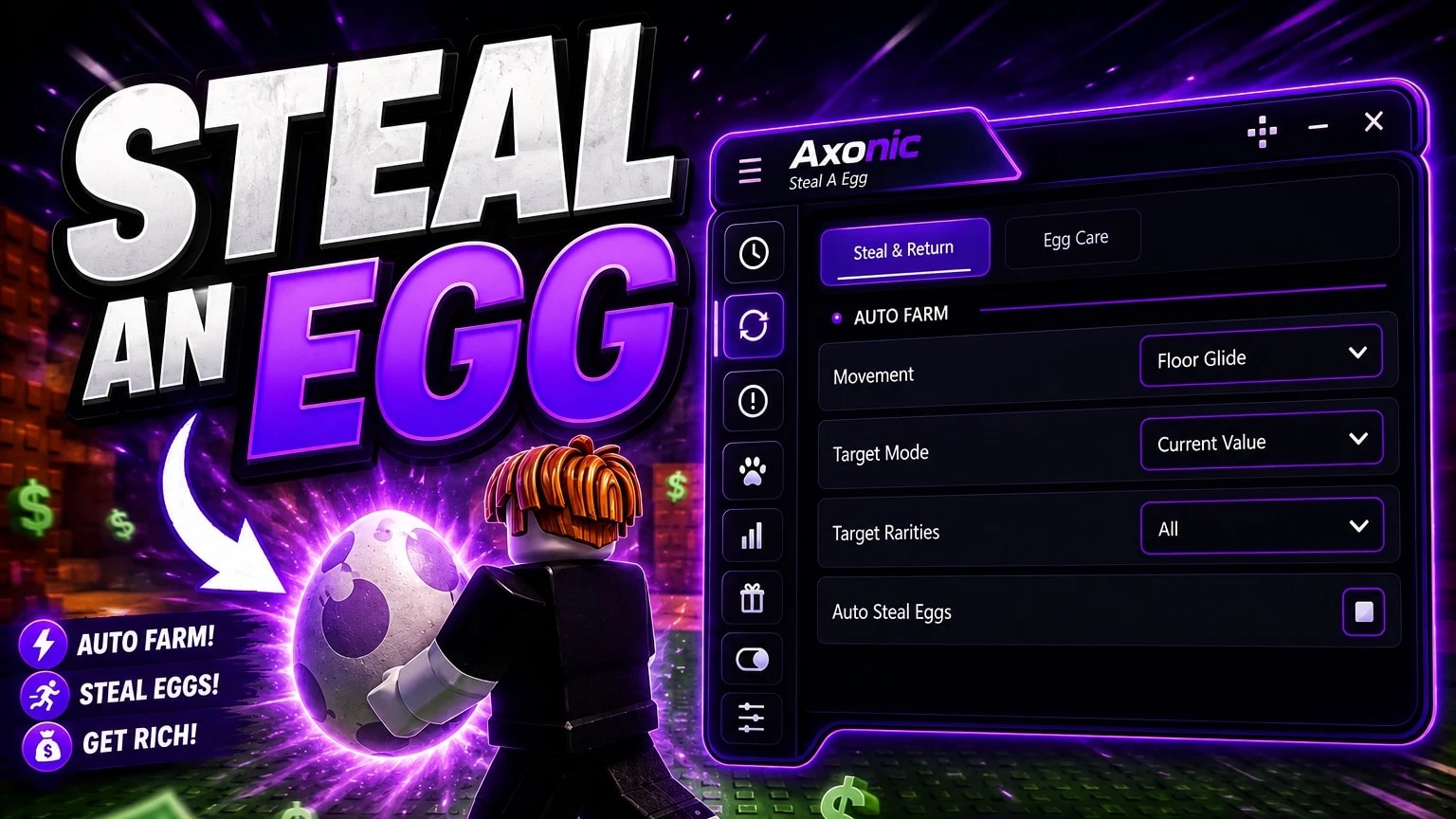 🥚 STEAL AN EGG SCRIPT — OP Auto-Steal, Egg ESP, Instant Col