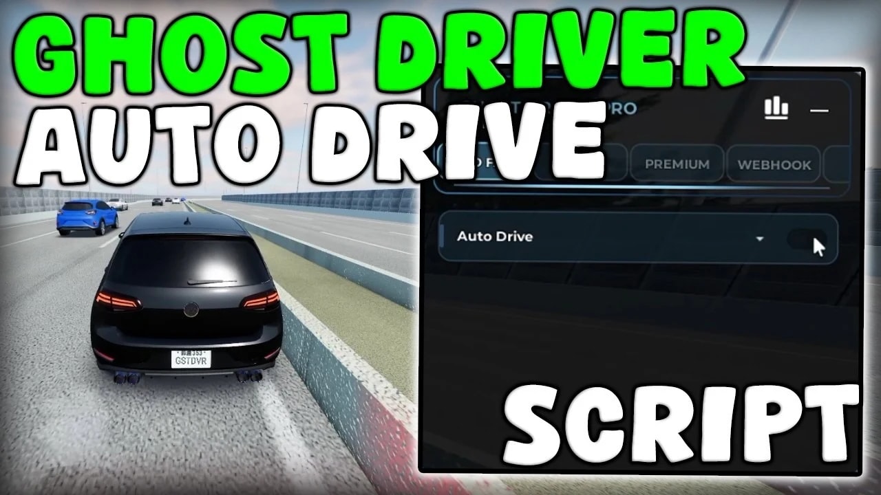 [BEST] Ghost Driver Script! | Many Features!