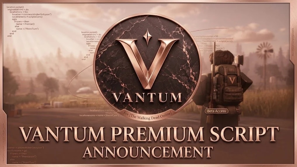 VANTUM - The Walking Dead Online