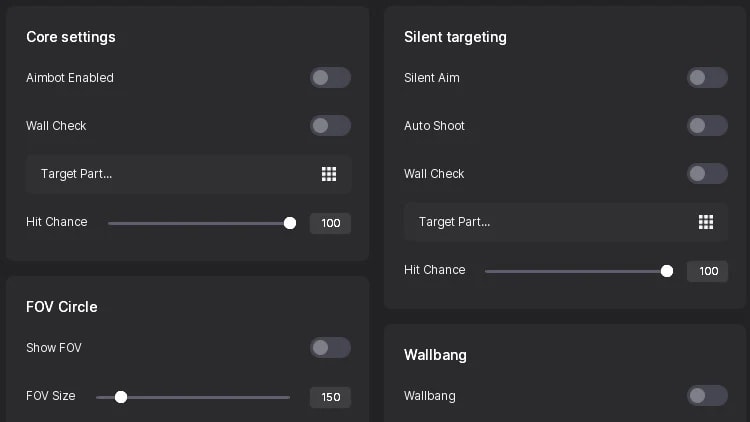 script for Rivals with Silent Aim, Particle Emitter, and Sky