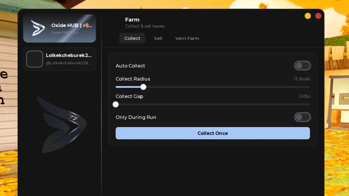 New cool script for Clean all the leaves on Auto Collect, On