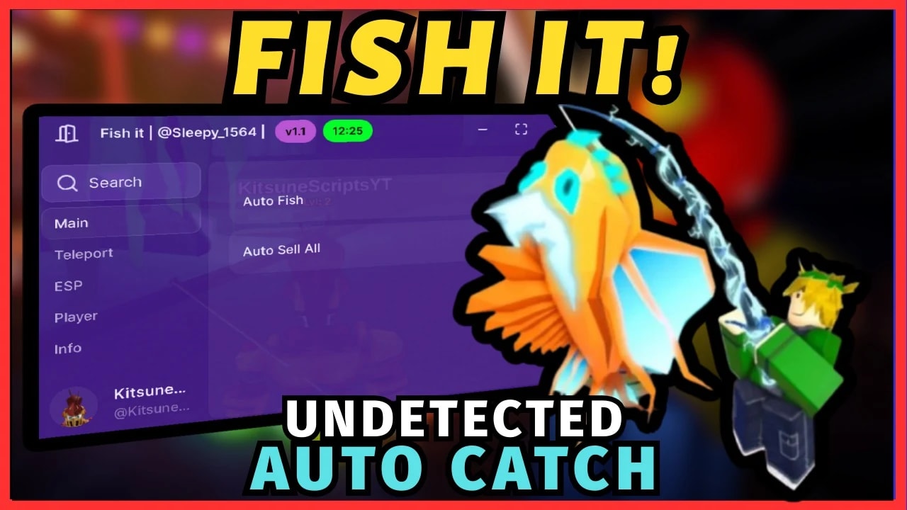 [BEST] Fish It Script! | Many Features!