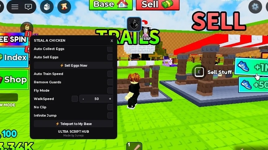 Auto Stael, Remove Guards, Auto Collect