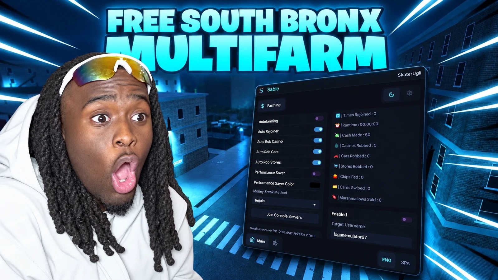 Best *FREE* South Bronx Multifarm Script [600K PER HOUR]