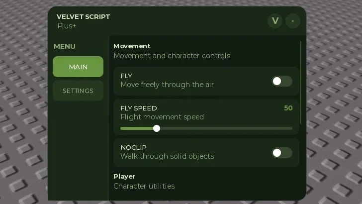 [OP] Velvet's Universal Script