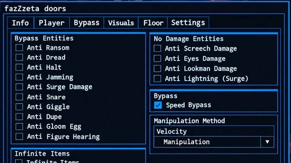 Keyless doors script