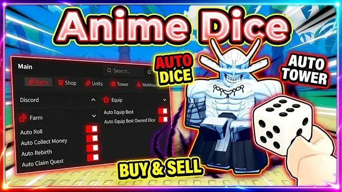 [ NO KEY ] ANIME DICE SCRIPT