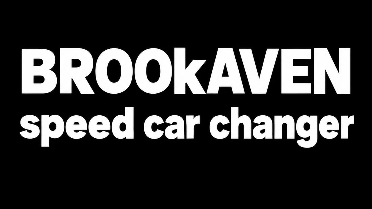Brookhaven Car Speed Changer