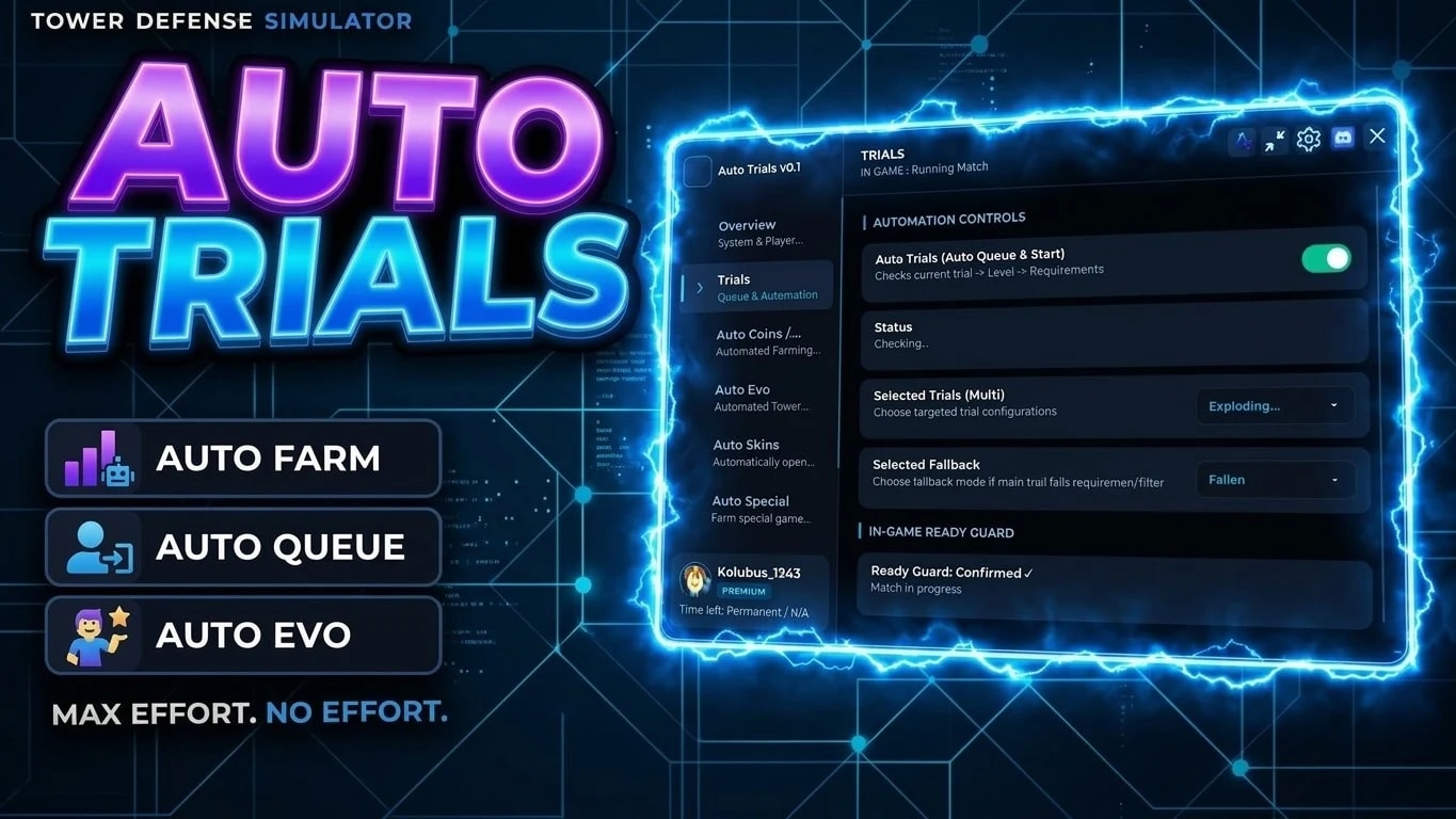 ULTIMATE TDS AUTO TRIALS | SERVICE HUB 