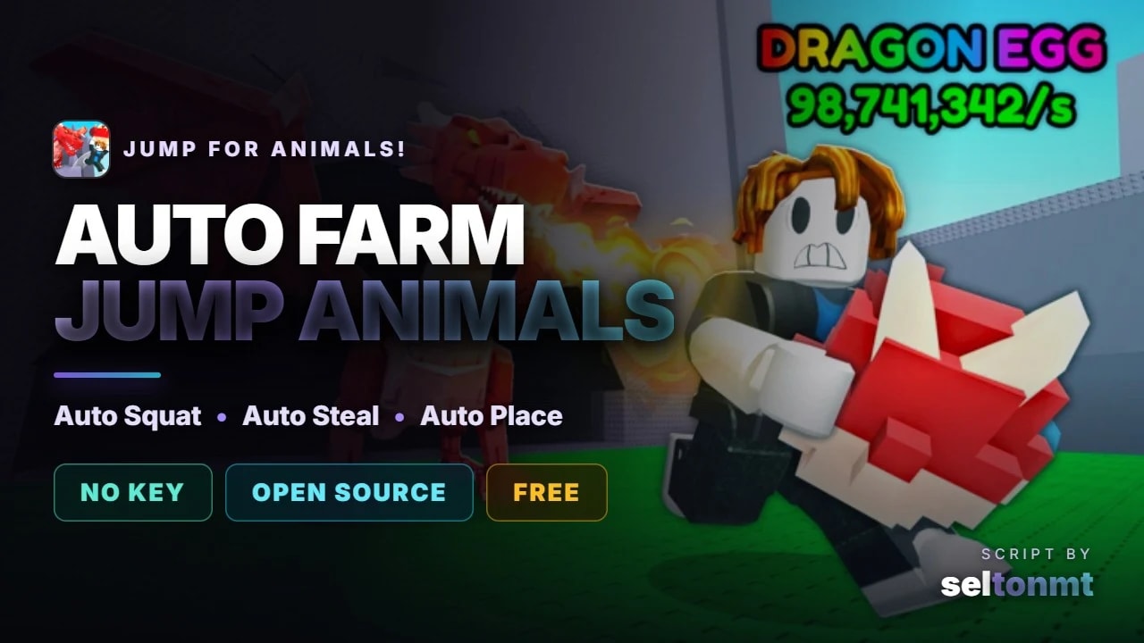 🐾 Auto Squat, Auto Steal & Auto Place | Free, No Key