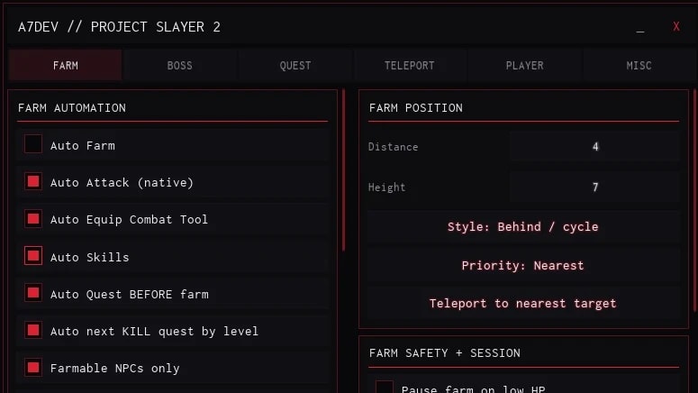 Slayer 2 strong script 
