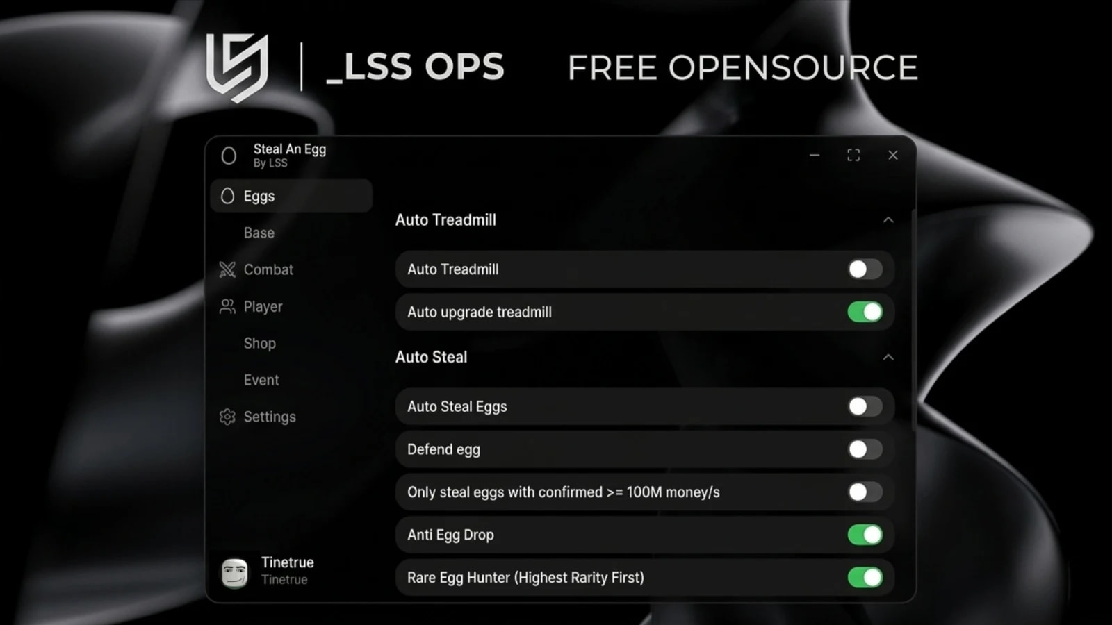 [OPENSOURCE]  Instant Steal, Auto Hatch, Anti Hit/Trap, etc