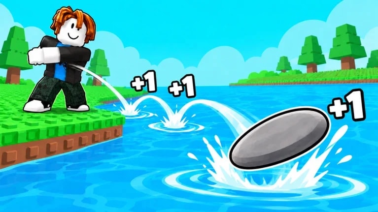 [ KEYLESS ] +1 Stone Skipping SCRIPT