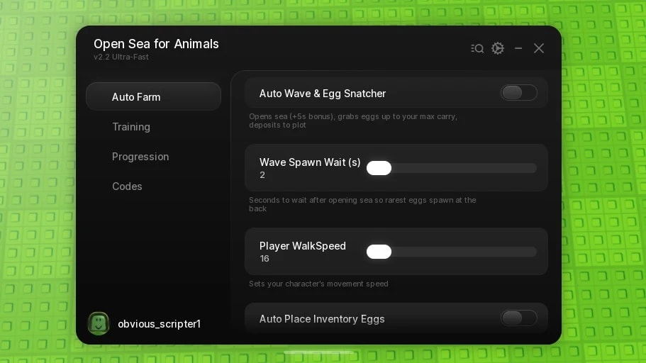 Open Sea for Animals Farm | Auto Collect Egg, AutoPlace, etc