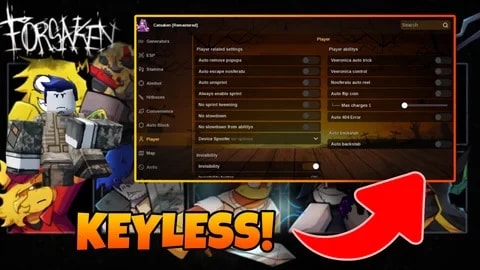 SIFER HUB | Forsaken Plus [Invicible,Autogen and more]