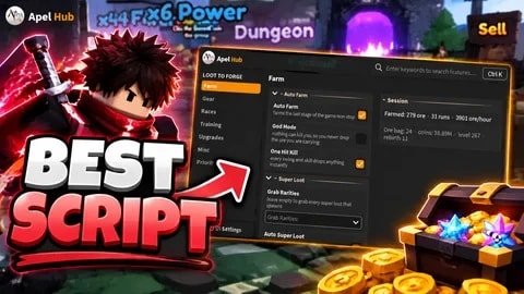 SIFER HUB | Instant Kill,God Mode, Auto Farm, Auto Train, an