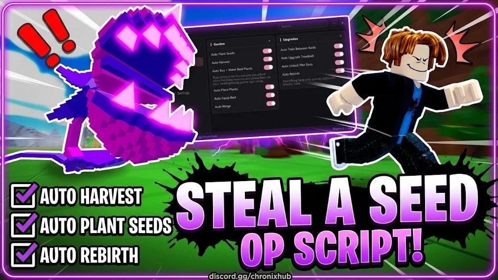 Steal A Seed🌱 [KEYLESS + AUTO STEAL + AUTO PLANT 🔥]
