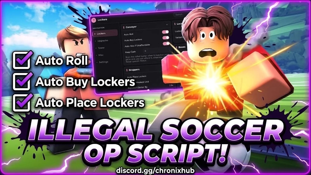 BEST KEYLESS ⚽ Illegal Soccer [AUTO PLAY + AUTO SHOOT 🔥]