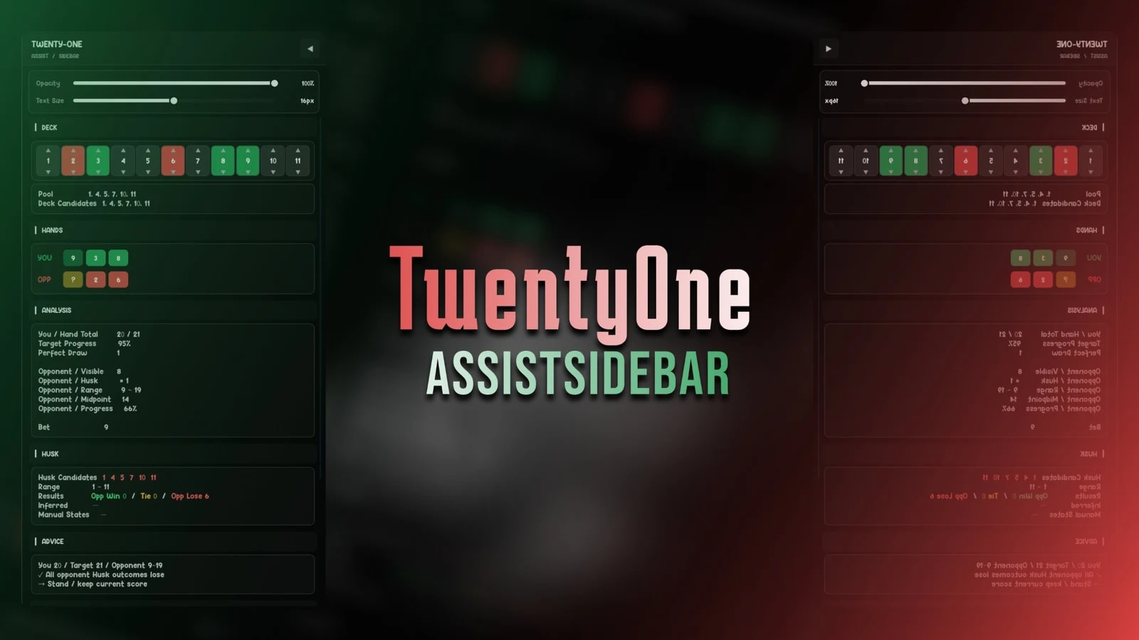 [OpenSource] TwentyOne AssistSidebar