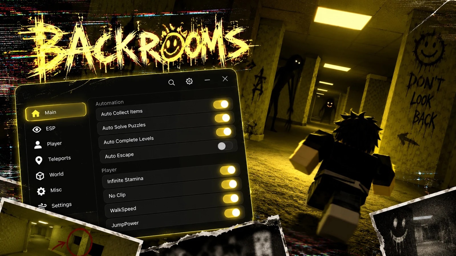 [KEYED] Backrooms