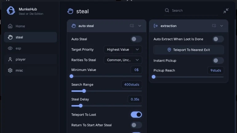 Keyless Auto Steal Insta Escape Esp