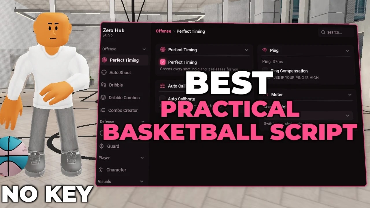 KEYLESS PRACTICAL BASKETBALL- AUTO GREEN, AUTO GUARD & MORE