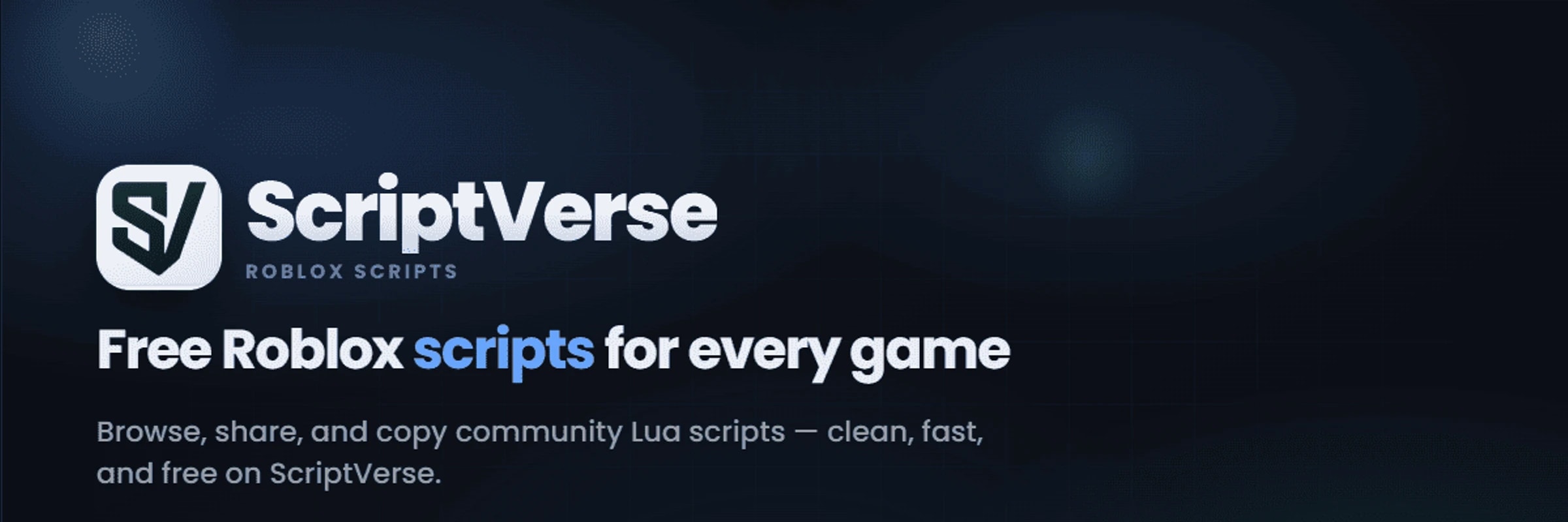 ScriptVerse's banner