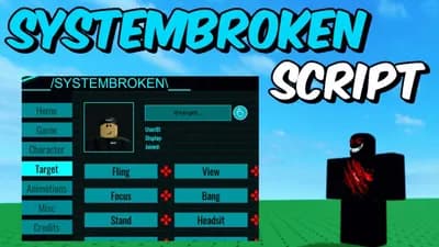 System Broken Script:troll features (Best Script Working)
