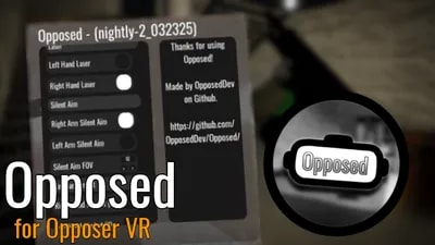 Opposed - A Menu for OVR