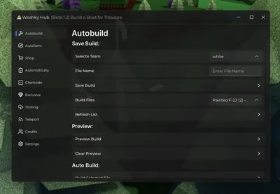 Weshky Hub Babft (Beta 1.2)