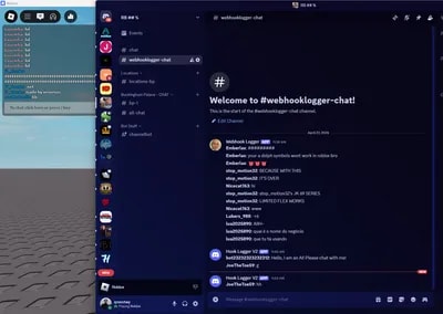 WEBHOOKLOGGER