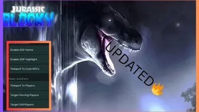 Autofarm Dino Coins, auto attack players, ETC