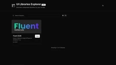 UILibs Storage Web
