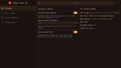 BRAINROT EVOLUTION OP KEYLESS INSTANT FARM