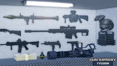 Gun Armory Tycoon OP INF ammo Bypass Ant KEYLESS OPEN SOURCE