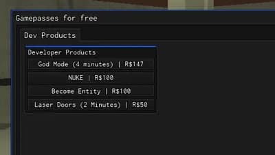Free gamepasses
