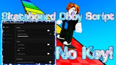 (KEYLESS) Skateboard obby