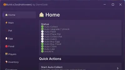Build a Zoo Best Script Auto Smart System