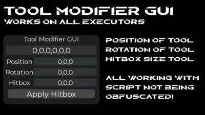 Tool modifier GUI