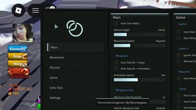 Elemental Dungeons Farm Mobs And More Keyless Script