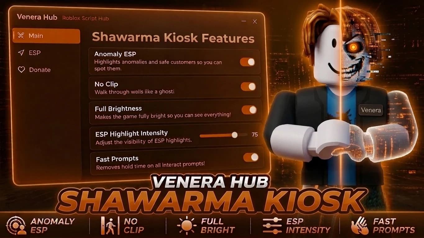 Scary Shawarma Kiosk: Venera HUB