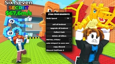 NO🔑 (DELETE KILLERS,COLLECT $,INSTANT STEAL, SPEED + MORE)